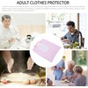 SUPVOX Babero para Adultos y Protector contra Manchas de Fibra