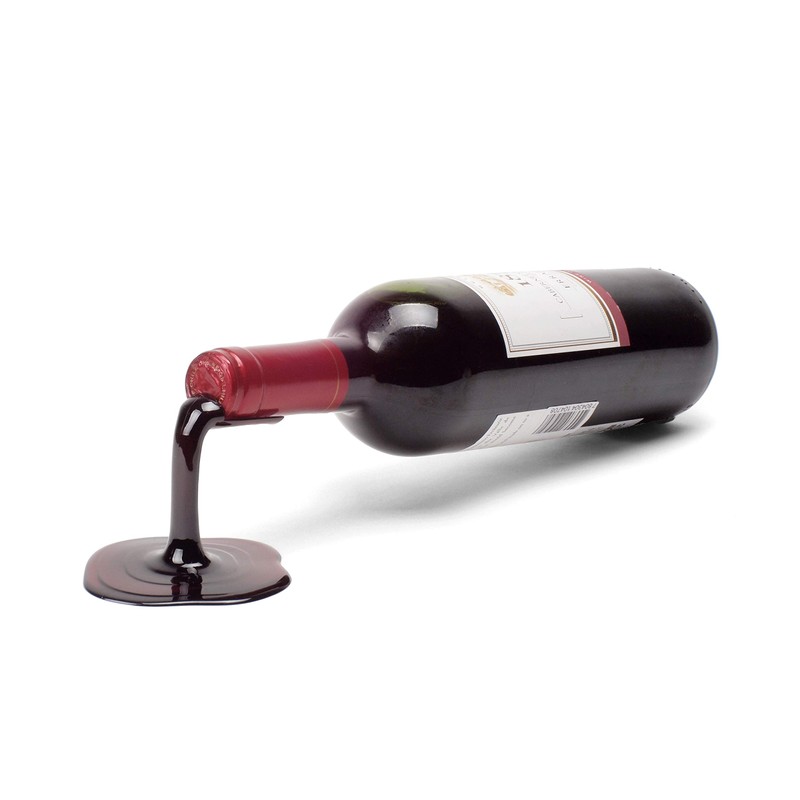 Beyond123 Spilled Wine Bottle Holder - Fun and Unique Way
