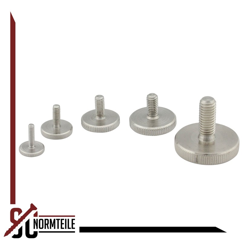 Thumb screw (low shape) – M6 x 20 – (1