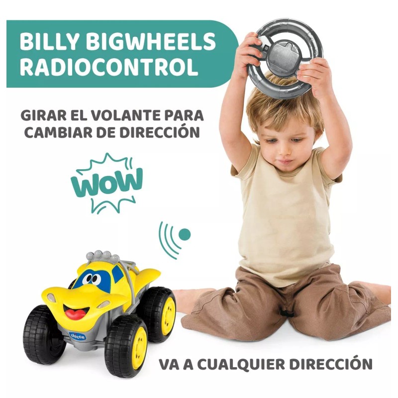 Chicco Carrito Billy Bigwheels Amarillo