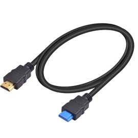 Duttek - Cable HDMI 4K a HDMI, cable HDMI de alta velocidad HDMI 2.0, cable HDMI corto macho a macho soporta 4K a 60Hz 18Gbps, con puerto HDMI de silicona adecuado para pruebas de fábrica de 3.3