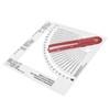Knitting Gauge Converter Double Sided Clear Scale Knitting Stitch Counting