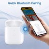Wireless Charging Case Replacement Compatible with AirPods 1st & 2nd