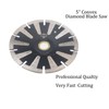 MOSTARTOOLS Contour Blade 5 Inch Concave Curved Diamond Blade T-Segmented