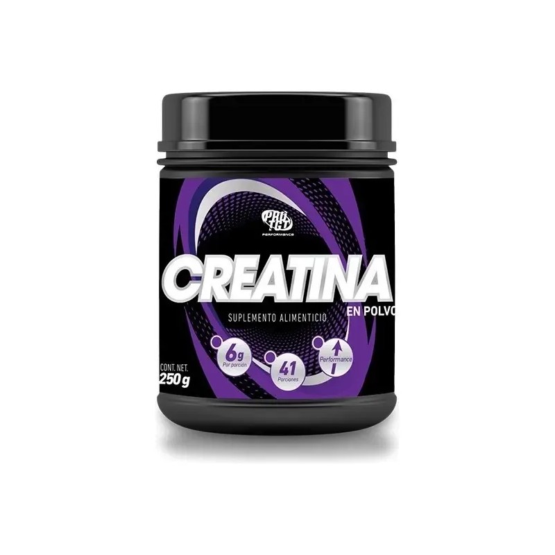 Creatina Monohidratada ProTGT Performance en Polvo, Sin Sabor, de 250