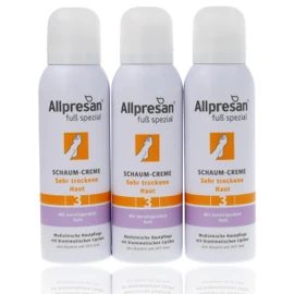 Allpresan Fuß spezial Nr. 3 Schaum-Creme mit beruhigendem Duft - Fußcreme für sehr trockene Haut - Zur täglichen Fußpflege sehr trockener Füße 125 ml (3)