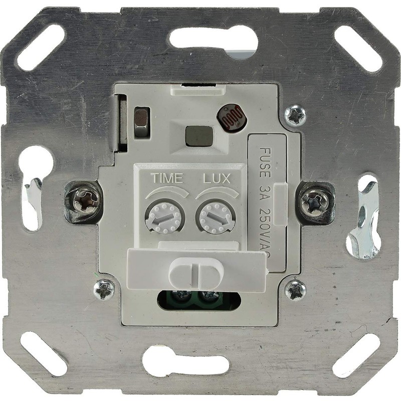 Motion Detector Sensor, Flush-Mounted Installation, LED Suitable, 9 Metre Range,