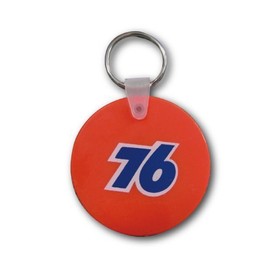 【76】 プリントラバーキーチェーン　アメリカン雑貨　並行輸入