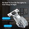 Zerodis 10-Piece Universal Closet LED, Hinge Sensor Light for Cabinet,
