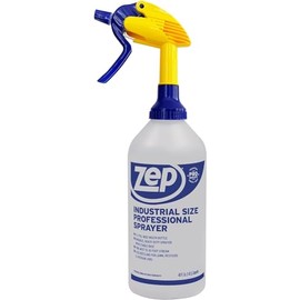 Zep Industrial Sprayer Bottle - 48 Ounces C32810 - Up to 30 Foot Spray, Adjustable Nozzle