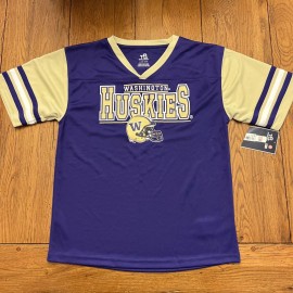 Team Athletics TA Team Athletics Washington Huskies football shirt youth L (12/14) NWT