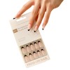 ZAHRVIA Press On Nail Gel Nails Salon Acrylic Natural Collection