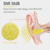 30 Pairs Soft Earplugs, Earplugs with 38 dB SNR for