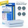 Medical king 100% Waterproof Cast Covers for Shower Leg 2pk