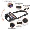HEELE Dog Muzzle, Soft Nylon Breathable Muzzle with Vivid Prints