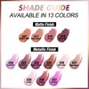 FOCALLURE Ultra Chic Lipstick,Rich Vitamin E Lip Crayon,Lightweight Color without
