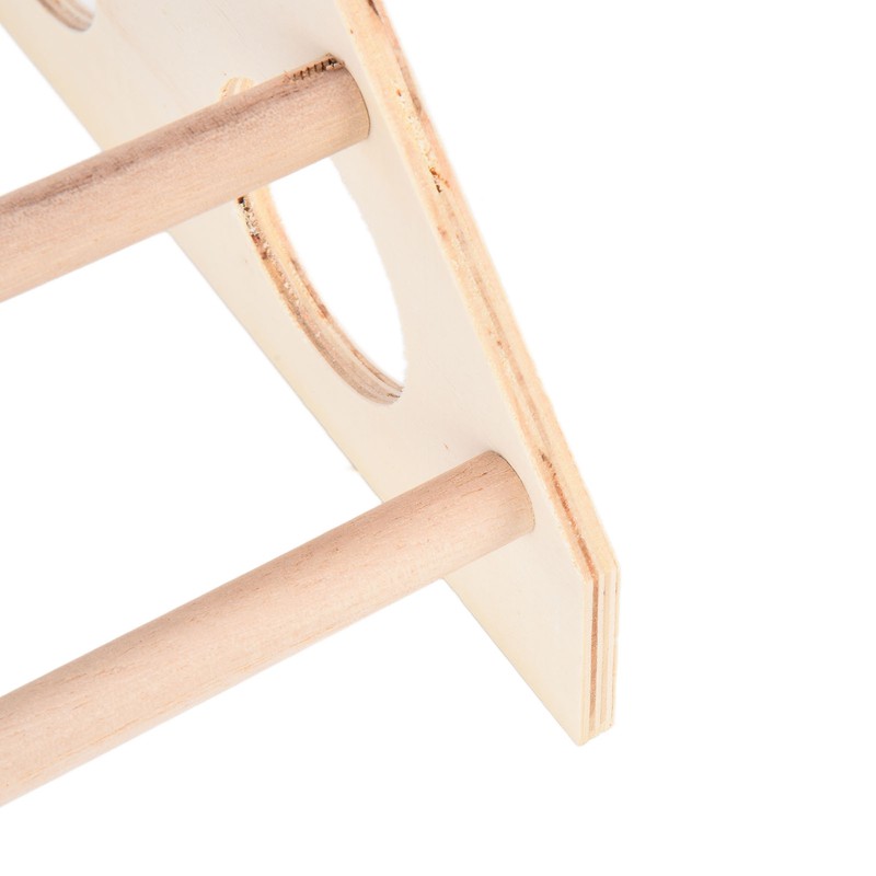 Pet Chicken Wood Stand Hand Made Small Chicken Roost Rack
