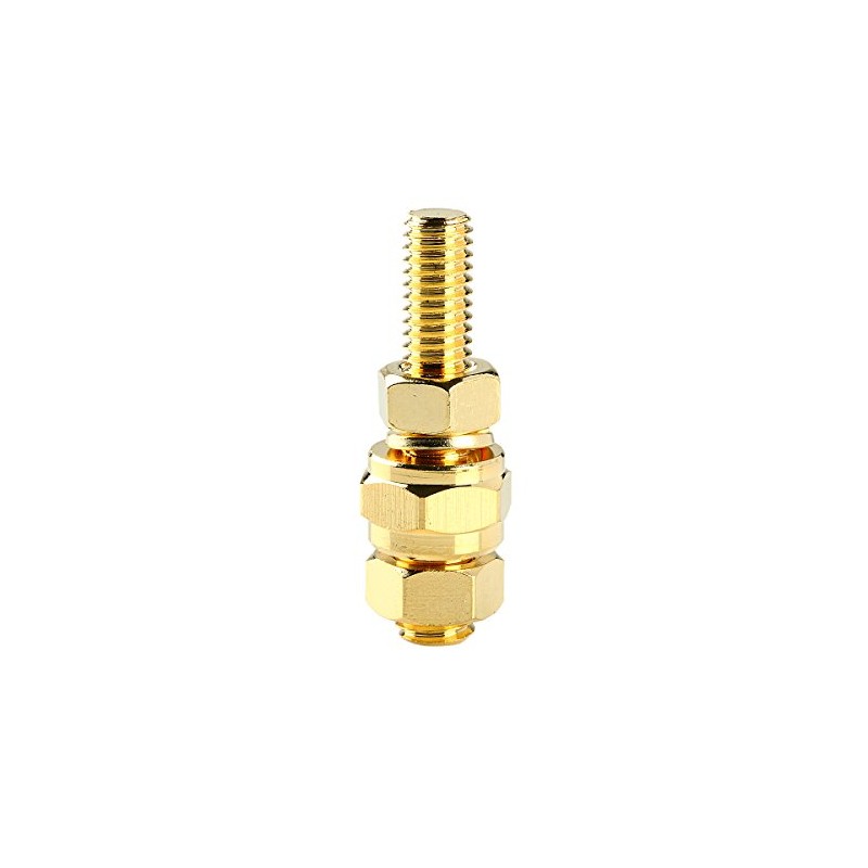 MAS One Count GM Long Gold Plated Battery Side Post