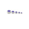 Painful Pleasures Jeweled Gem Replacement Ball for Externally Threaded Jewelry