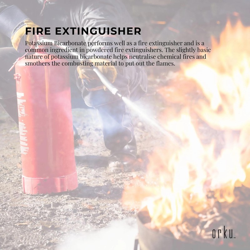 400g Organic Potassium Bicarbonate Powder - Food Grade Pure FCC