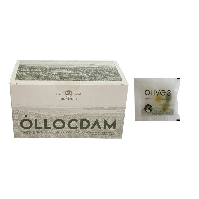 Orlogdam Orrokdam Olive 3 1500mg 24 packets, 6 units /
