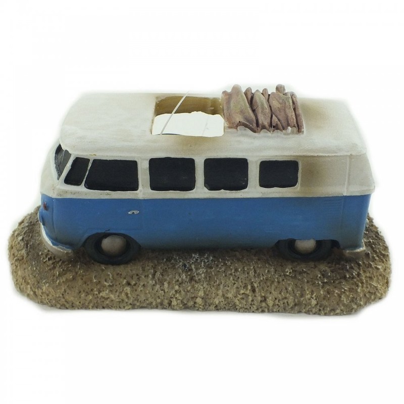 Aquarium Ornament Retro VW Camper Van