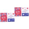 ABOOFAN 2sets Independence Day Decor Patriotic Garden Flag Memorial Day
