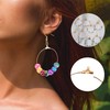 Earring Making Kit with 940 PCS Beading Hoop Earring Finding