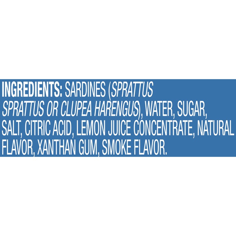 Chicken of the Sea Sardines in Lemon Sauce, 3.75 oz.