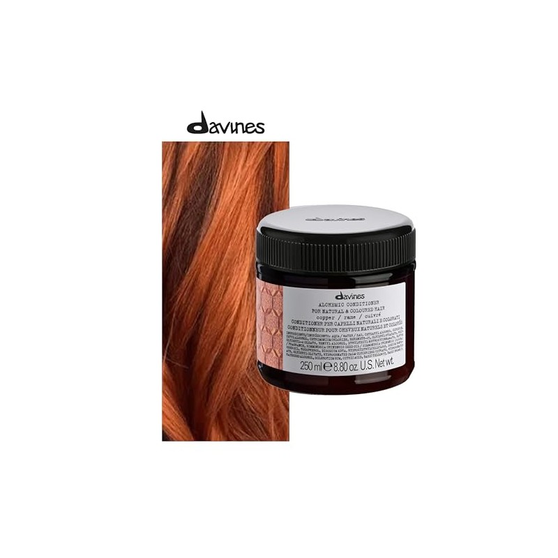 Davines Alchemic Conditioner, Copper, 8.84 fl. oz.