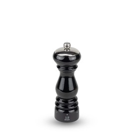Peugeot 37468 Paris IcÔNE Pepper Mill Wood, black lacquer, 18cm- 7in.