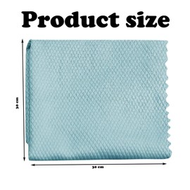 JNGTKL Glass Cleaning Cloth, 8 Pieces 30cm*30cm Of Stylish And Exquisite Cleaning Cloths, Uniquely Designed Glass Cleaning Cloth, Suitable For Cleaning Cars, Furniture(Random Color)