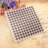 Plaid Houndstooth Texture Background Plastic Embossing Folder for Scrapbook DIY