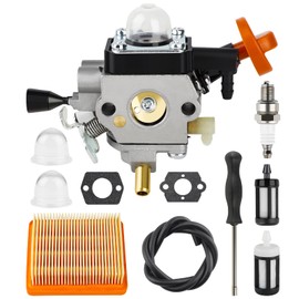 4180-120-0615 FS91 FS91 R Carburetor For Stihl FS111R FS111 FS111RX Trimmer Brush Cutter KM91R KM110R FC91 FC111 FC96 FS91R Tune Up Kit HT103 Air Filter Fuel line Parts