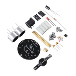 Zerodis Ultrasonic Suspension Kit, DIY Levitation Welding Kit 40KHZ Frequency Excellent PCB DC 12V Simple Circuit for Electronic Experiment (Spare Parts)