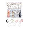 160PCS Car Fuel Line Clips, 7 Sizes Fuel Line Retainer