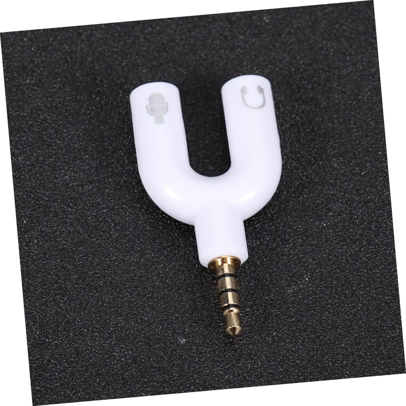 Operitacx Audio Konverter Kopfhörer Splitter U Form Headset Weizenadapter Audio