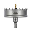 Mollom (3-3/4''|95mm) Heavy Duty Carbide Hole Saw with 2 Pilot