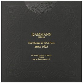 Dammann Freres Sachets, Jardin Bleu Tea Bags, Premium Gourmet French Black Tea, Blend Strawberry, Rhubarb Flavors, 25 Count (Single Pack) (SYNCHKG055739)