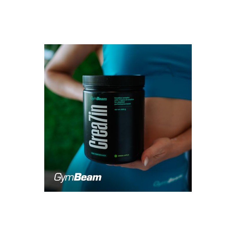 GymBeam GymBeam Crea7in - Mischung aus Kreatin, mikronisiertem Kreatinmonohydrat und
