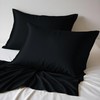 LINENWALAS 100% Organic Bamboo Pillow Cases 2 Pack, Soft Premium