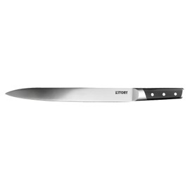 12” Slicing Knife - Japanese Style Meat Carving and BBQ Brisket Knife for Turkey - German High Carbon Steel- Big Size pakkaWood Mirror Finish Handle Design, with Gift Box