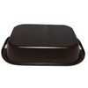 Ishigaki Sangyo 4034 Aluminum Square Grill Plate, Black, Small, Approx.