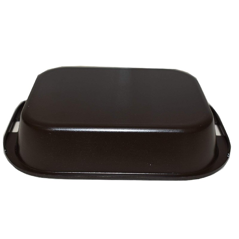Ishigaki Sangyo 4034 Aluminum Square Grill Plate, Black, Small, Approx.