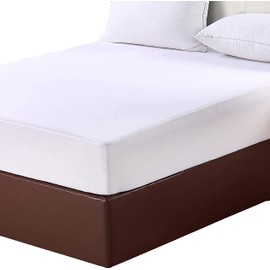 Home Beyond & HB design - Premium Knit Mattress Protector, Waterproof Hypoallergenic Deep Pocket Fitted Mattress Cover, Vinyl Free, Twin