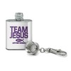 Team Jesus John 3:16 Christian Stainless Steel 1oz Mini Flask
