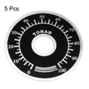 uxcell Rheostat Variable Transformer Potentiometer Control Dial Face Plate 5pcs