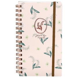 Lab Clip Notebook, Slim Squared, Jules de Muguet, Pink, 21C-JMSN01-PK