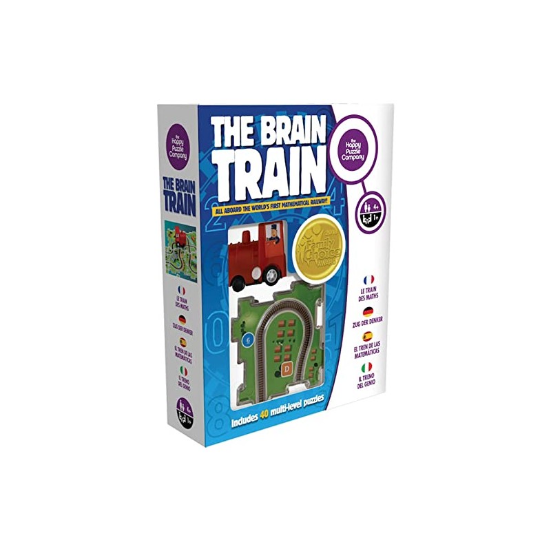 The Happy Puzzle Company WHIWTP The Brain Train Mathematical Train
