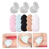 Mikinona Facial Makeup Powder Puff 15pcs Mini Fingertip Setting Powder
